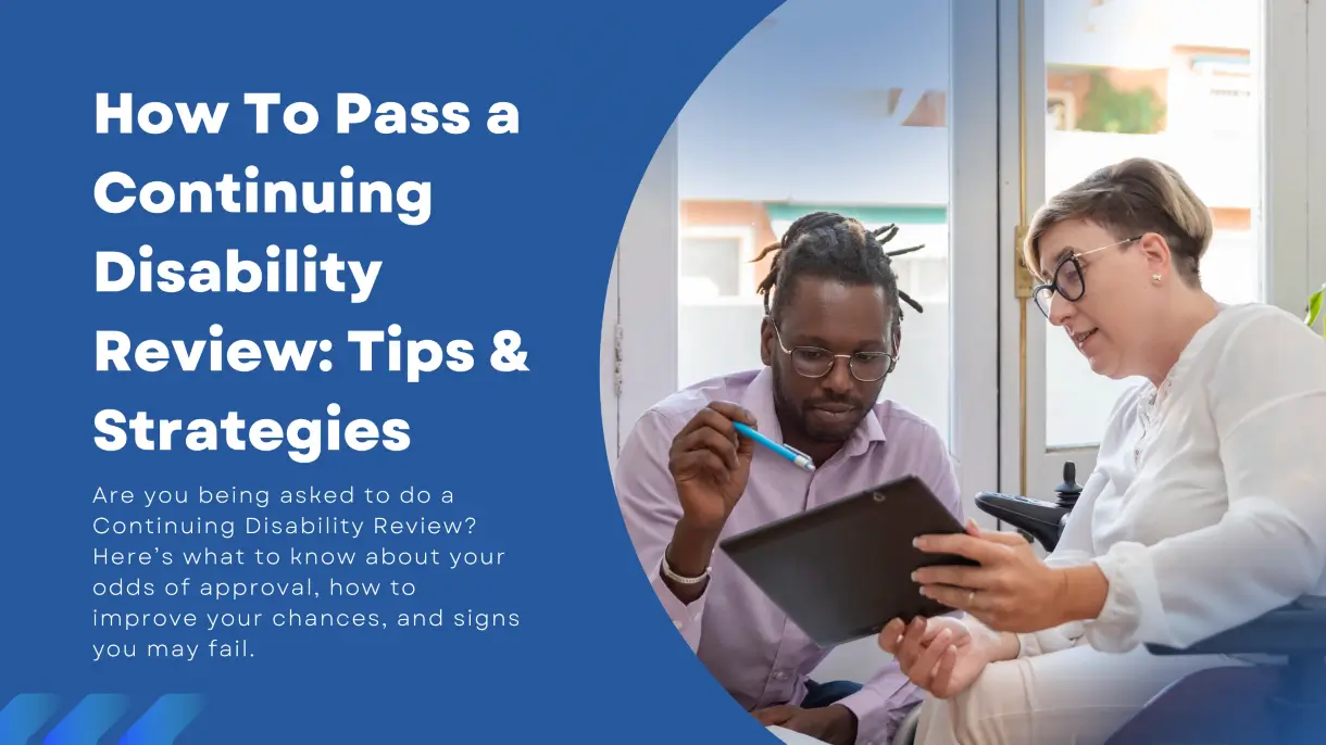 How to Pass a Continuing Disability Review