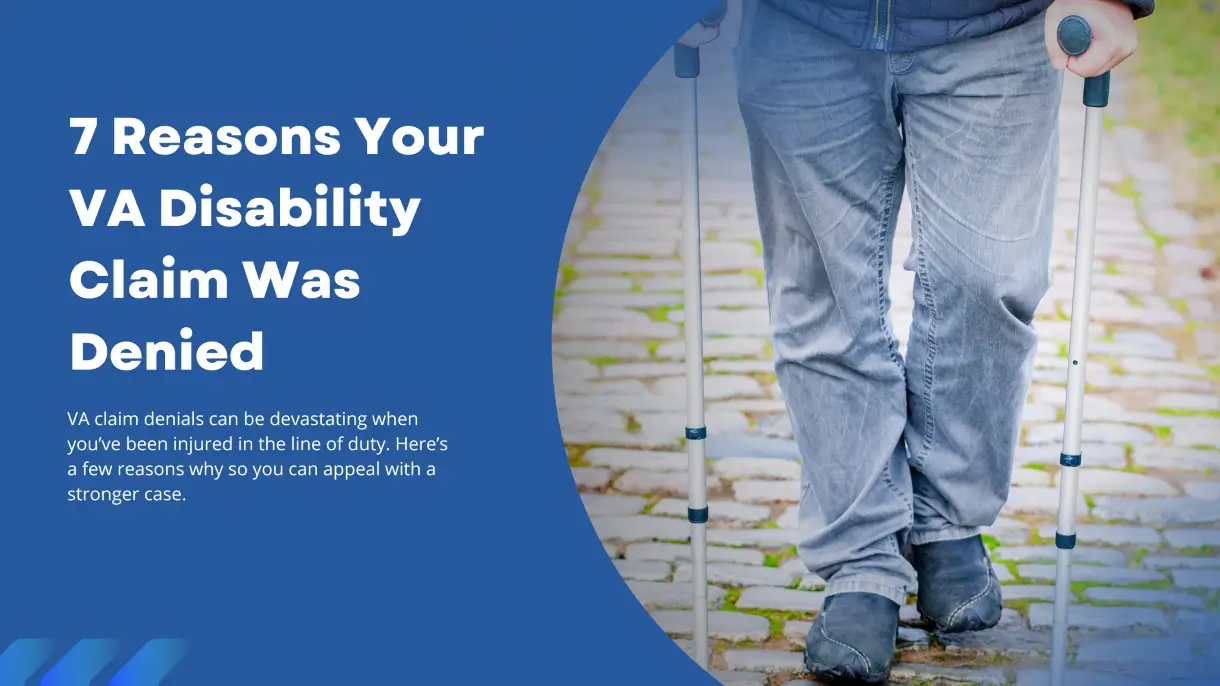 VA Disability Claim Denial Reasons