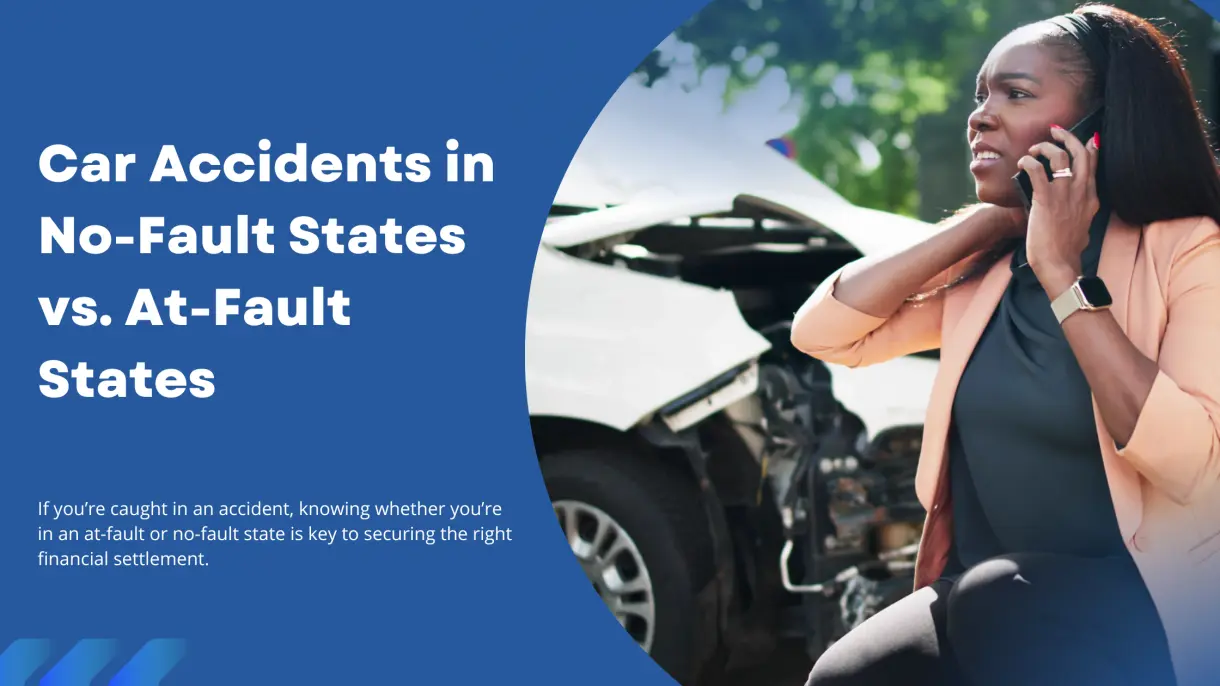 car accidents in no-fault states vs. at-fault states